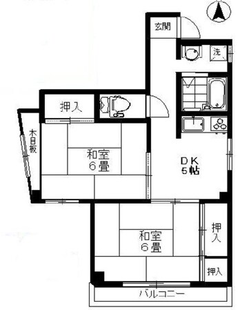 サンクメゾンの物件間取画像